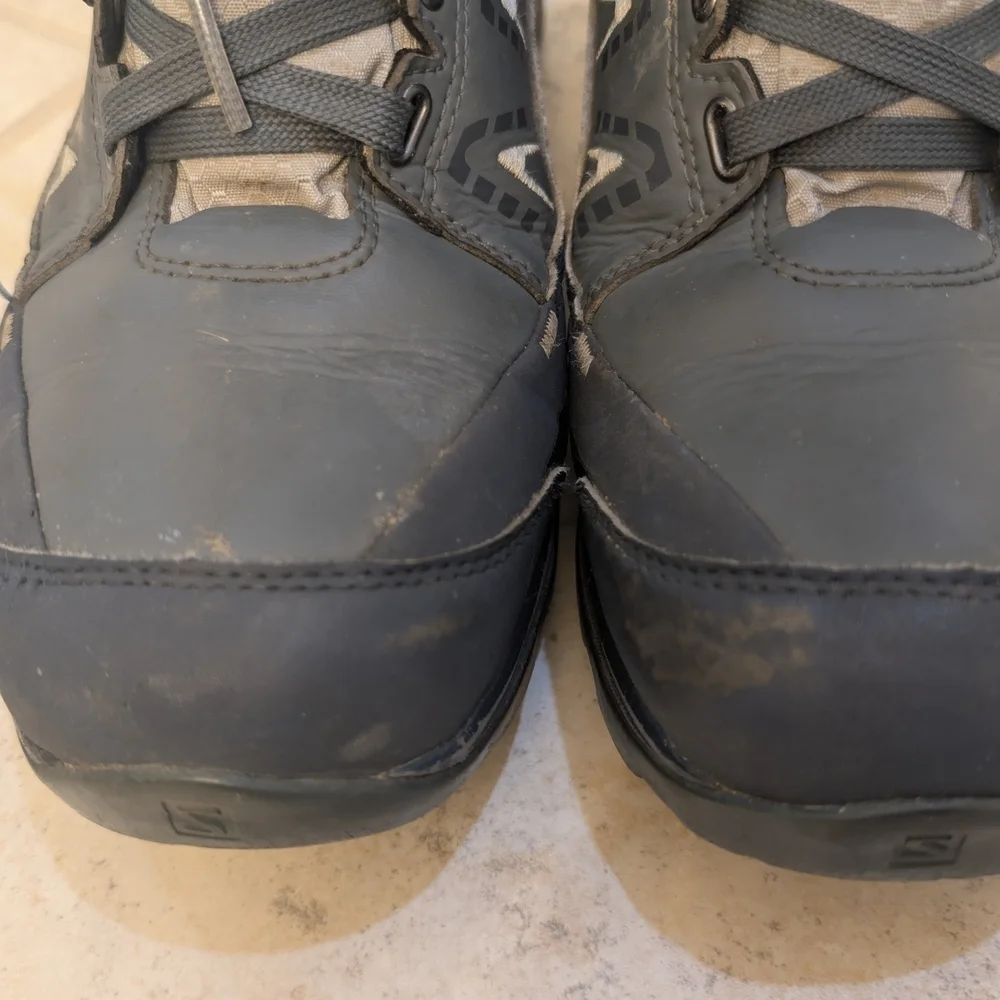 Salomon Gray Winter Boots